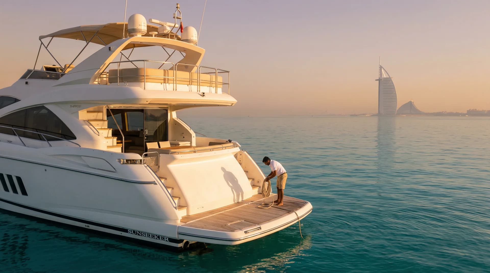 Luxury Yachts yacht category available for charter in Dubai