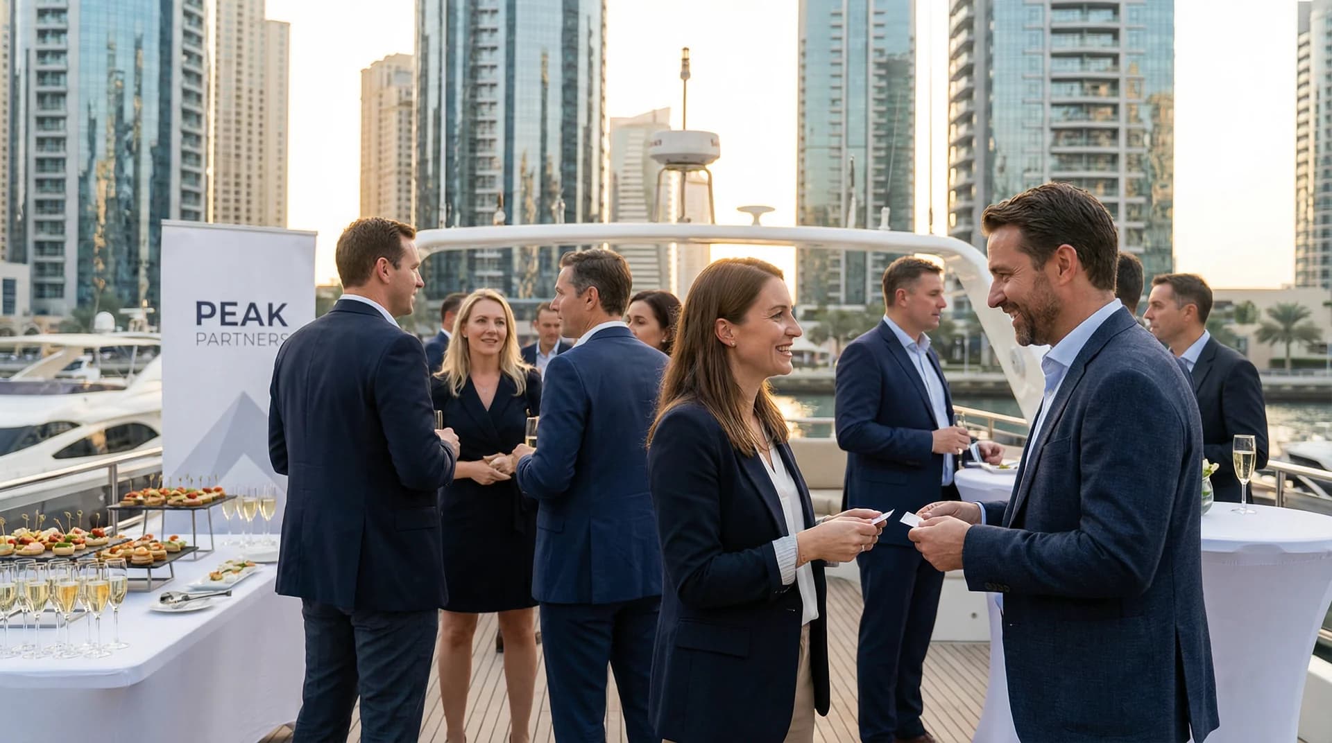 Corporate Events yacht experience in Dubai