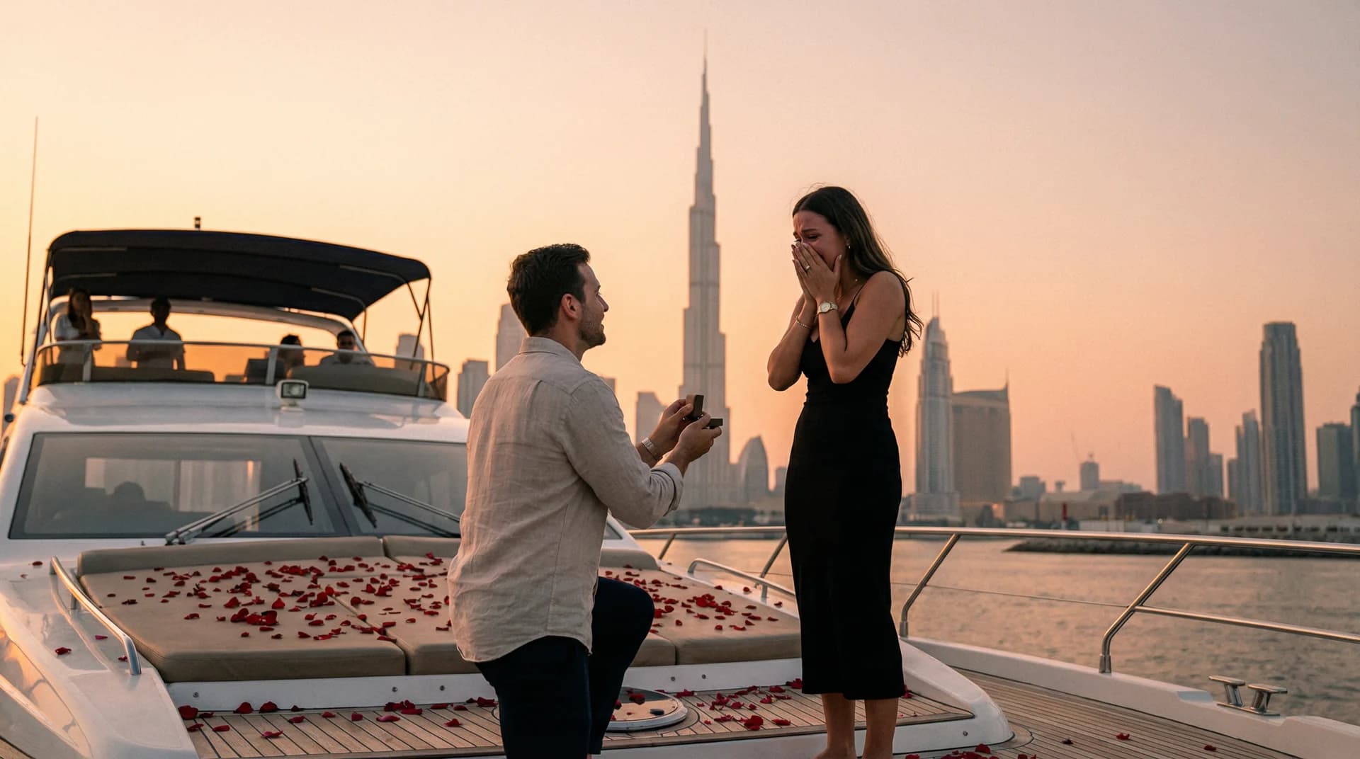 Proposals yacht experience in Dubai