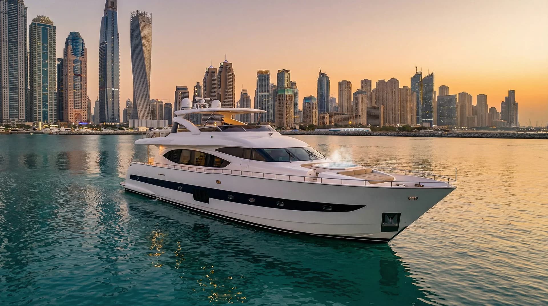 Azimut 57 - 57ft luxury yacht for charter in Dubai